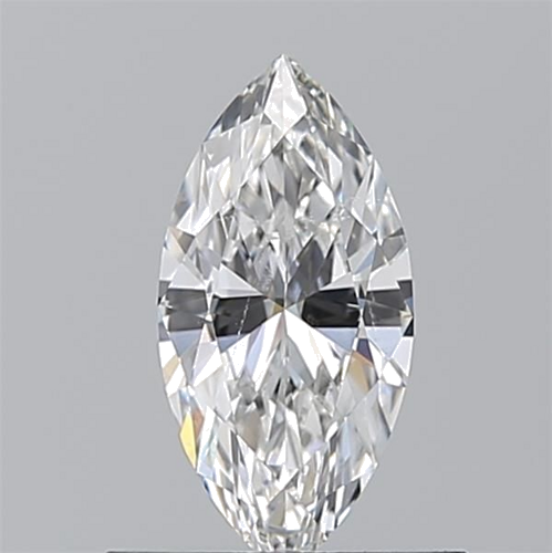 0.52 carat F-SI2 Natūralus Marquise Deimantas (1)