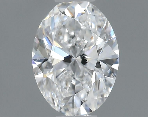 0.4 carat E-SI1 Natūralus Oval Deimantas (1)