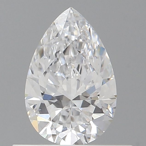 0.53 carat D-VVS2 Natūralus Pear Deimantas (1)