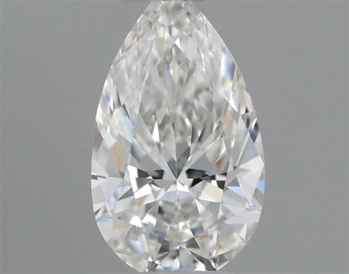 0.25 carat F-VVS2 Natūralus Pear Deimantas (1)