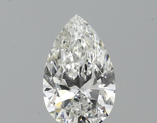 0.34 carat F-VVS2 Natūralus Pear Deimantas (1)