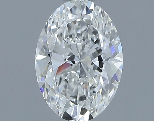 0.55 carat F-VS2 Natūralus Oval Deimantas (1)