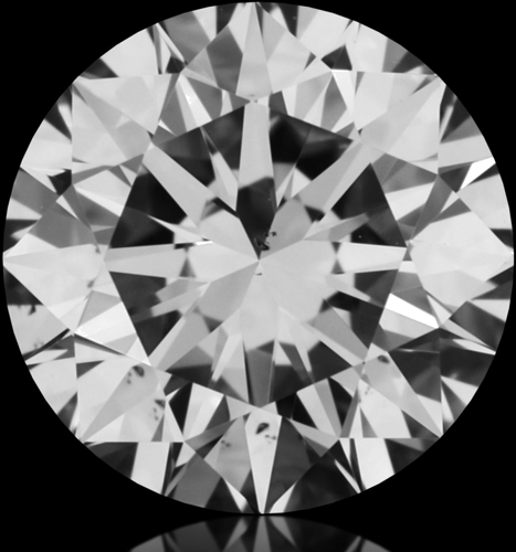 0.56 carat K-VS2 Excellent cut Natūralus Round Deimantas (1)