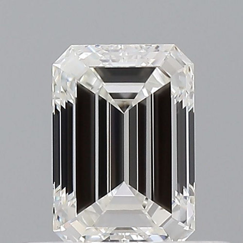 0.52 carat F-VVS1 Natūralus Emerald Deimantas (1)
