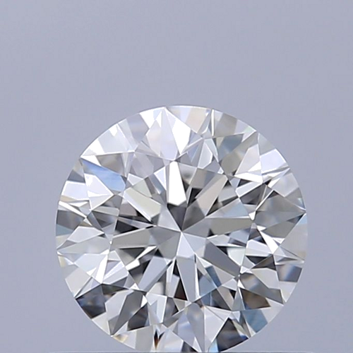 0.61 carat F-VVS2 Excellent cut Natūralus Round Deimantas (1)