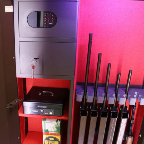 Сейф для оружия с бронированным стеклом Griffon GG.700.E (172 кг) (4)