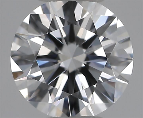 0.45 carat D-VVS2 Excellent cut Natūralus Round Deimantas (1)
