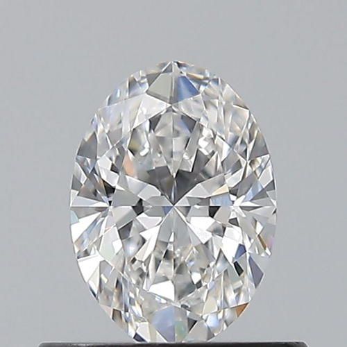 0.5 carat E-VVS2 Natūralus Oval Deimantas (1)