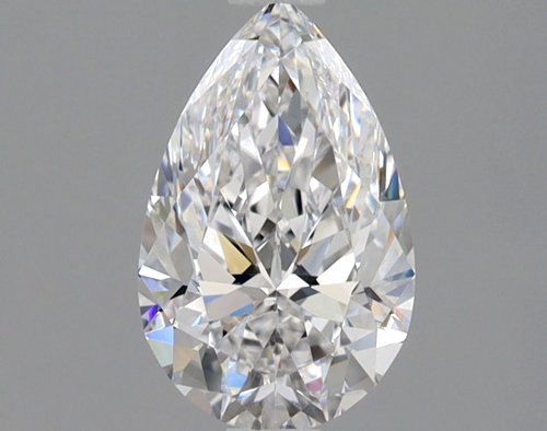 1.31 carat D-VVS2 Natūralus Pear Deimantas (1)