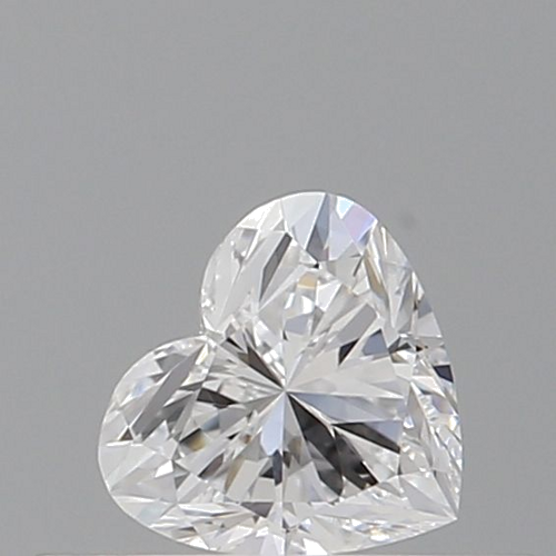 0.3 carat D-VVS2 Natūralus Heart Deimantas (1)