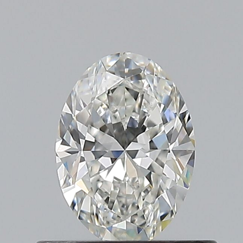 0.5 carat G-VS1 Natūralus Oval Deimantas (1)