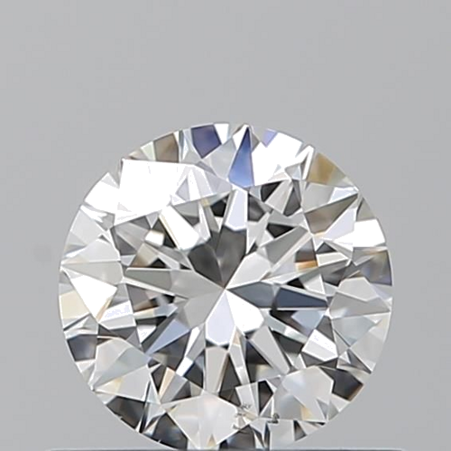 0.6 carat F-SI1 Excellent cut Natūralus Round Deimantas (1)