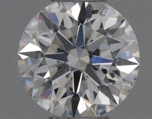 0.33 carat F-SI2 Excellent cut Natūralus Round Deimantas (1)