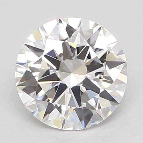0.5 carat F-VVS1 Excellent cut Natūralus Round Deimantas (1)