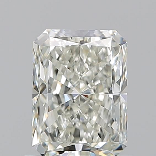 1.01 carat J-VVS1 Natūralus Radiant Deimantas (1)