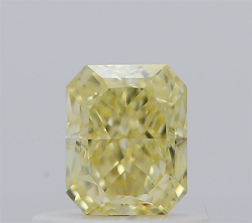 0.6 carat Fancy Yellow-VS2 Natūralus Radiant Deimantas (1)