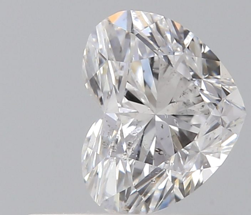 0.5 carat D-SI2 Natūralus Heart Deimantas (1)