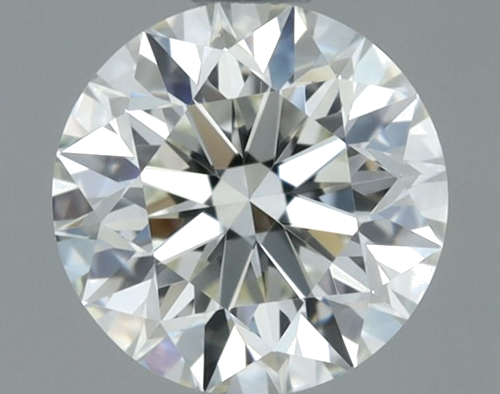 0.57 carat K-VVS2 Excellent cut Natūralus Round Deimantas (1)