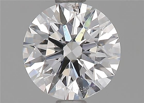 1.01 carat D-SI1 Very Good cut Natūralus Round Deimantas (1)