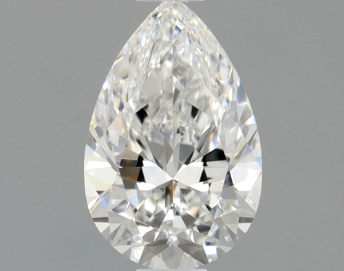 0.57 carat E-VVS1 Natūralus Pear Deimantas (1)