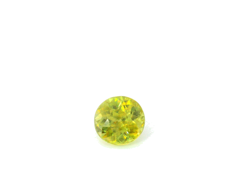 0.69 carat YELLOW Round Sphene (1)