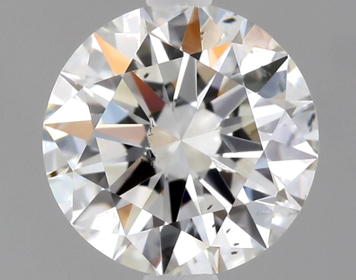 1.02 carat G-SI1 Excellent cut Natūralus Round Deimantas (1)
