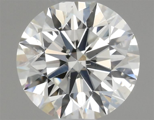 0.41 carat I-SI2 Excellent cut Natūralus Round Deimantas (1)