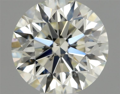 0.56 carat K-SI1 Excellent cut Natūralus Round Deimantas (1)