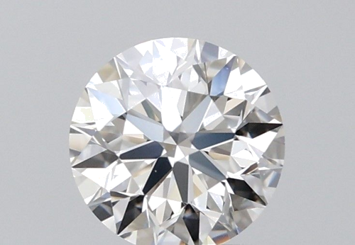 0.5 carat F-VVS1 Excellent cut Natūralus Round Deimantas (1)