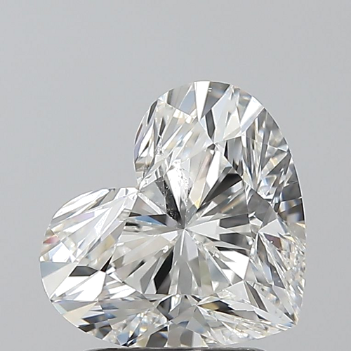 2.01 carat G-SI2 Natūralus Heart Deimantas (1)