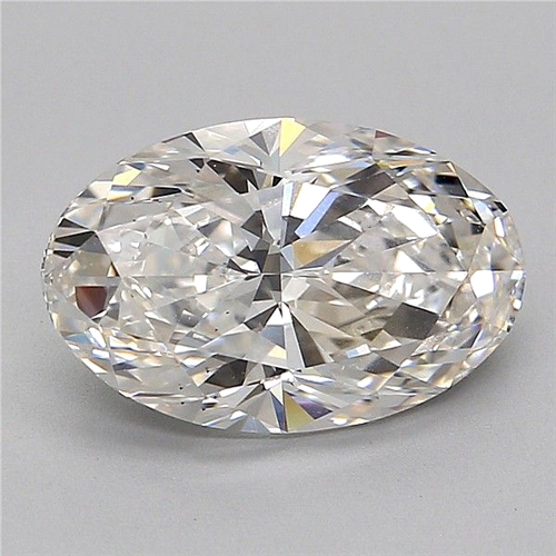 3.02 carat H-VS2 Natūralus Oval Deimantas (1)