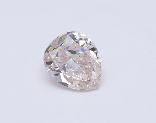 0.63 carat Fancy Light Brownish Pink-VS2 Natūralus Pear Deimantas (1)