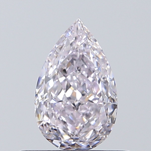0.54 carat Faint Pink-VS1 Natūralus Pear Deimantas (1)