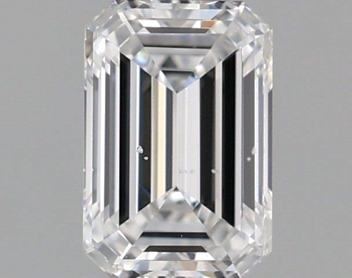 0.53 carat D-SI2 Natūralus Emerald Deimantas (1)