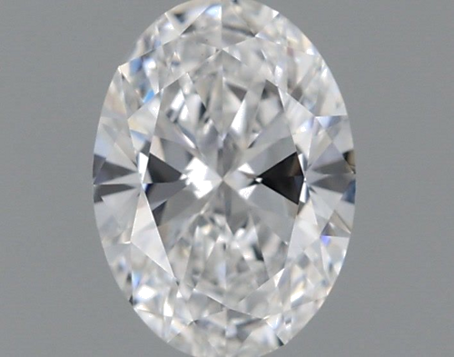 0.5 carat D-VS2 Natūralus Oval Deimantas (1)