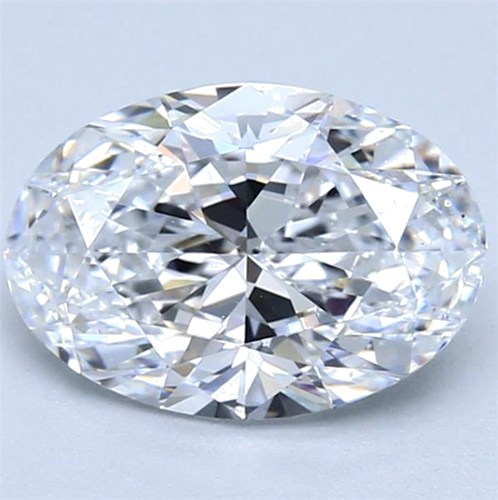 1.51 carat D-VS2 Natūralus Oval Deimantas (1)