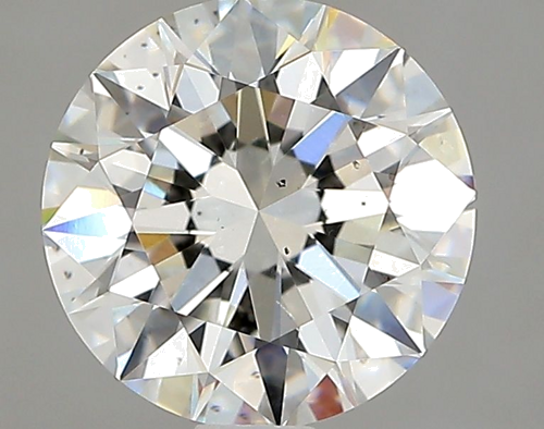 1.56 carat G-SI1 Excellent cut Natūralus Round Deimantas (1)