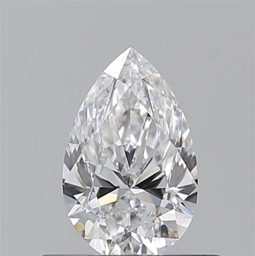 0.51 carat E-VS2 Natūralus Pear Deimantas (1)