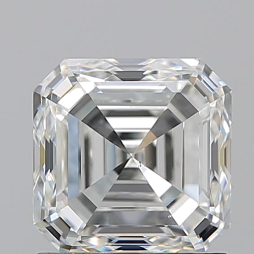 1.5 carat I-VS2 Natūralus Asscher Deimantas (1)