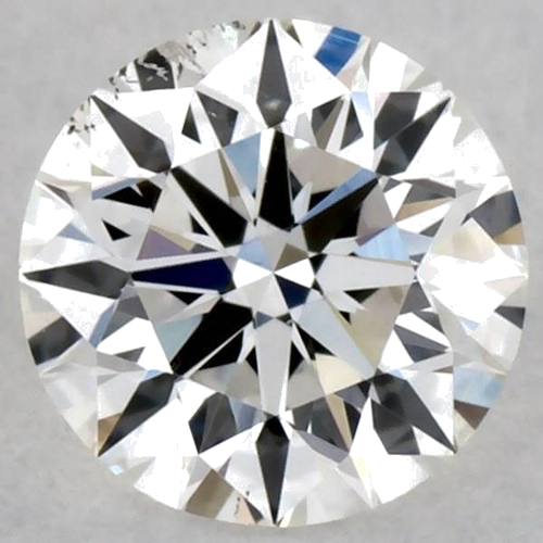 0.26 carat E-SI1 Excellent cut Natūralus Round Deimantas (1)