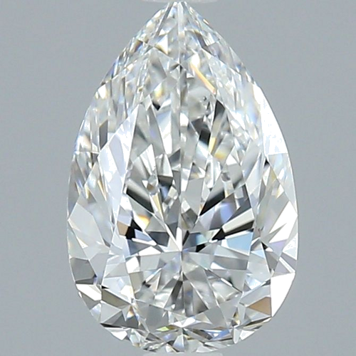 1.5 carat F-VS1 Natūralus Pear Deimantas (1)
