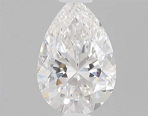 0.25 carat F-VVS2 Natūralus Pear Deimantas (1)