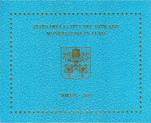 2019 Vatican BU euro coin set (1)