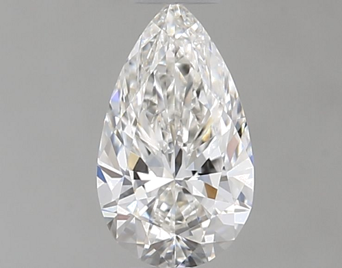 0.4 carat G-VS1 Natūralus Pear Deimantas (1)