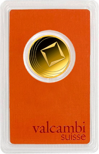 20 г Инвестиционный золотой слиток Valcambi Round Bar (2)