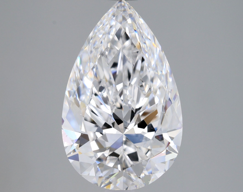 3.01 carat D-SI1 Natūralus Pear Deimantas (1)