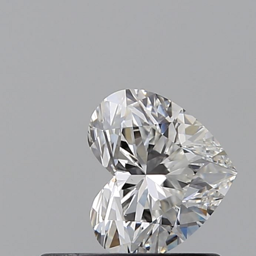 0.46 carat F-VS2 Natūralus Heart Deimantas (1)
