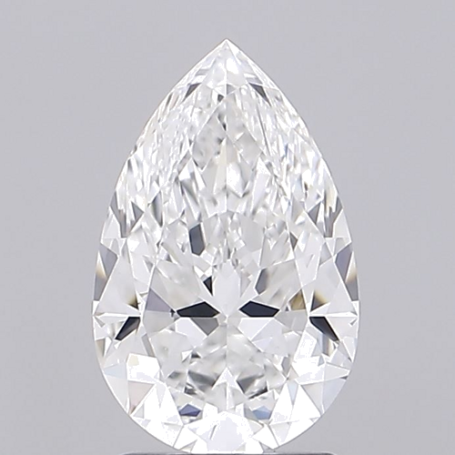 2.02 carat E-VS2 Natūralus Pear Deimantas (1)