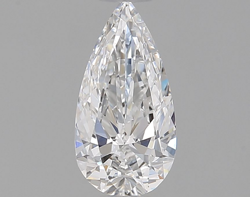 0.34 carat D-VS1 Natūralus Pear Deimantas (1)