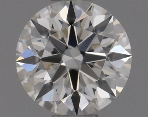 0.43 carat H-VVS2 Excellent cut Natūralus Round Deimantas (1)